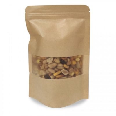 bolsas de papel plastificado Doypack Kraft