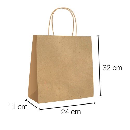 Bolsas de papel para tiendas y comercios
