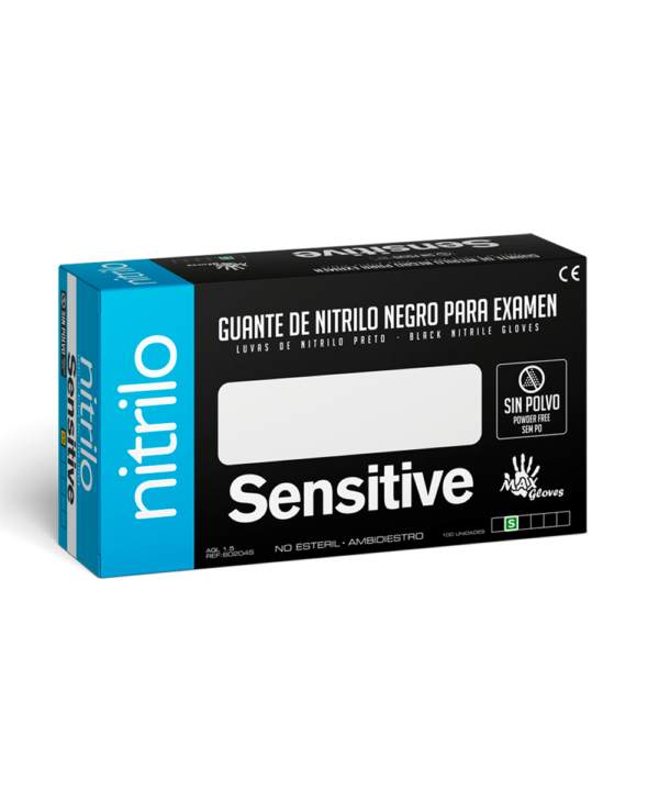 guante nitrilo negro